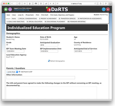 DaRTS 2014 Screen Shot 2