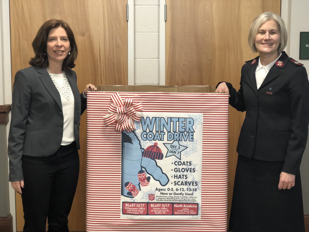 BLaST IU 17 Helps Families in Need Stay Warm with Employee Coat Drive